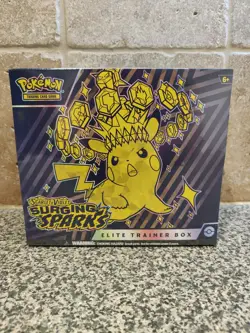 Pokemon - Surging Sparks - ETB Elite Trainer Box - New And Sealed - Image 1