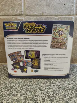 Pokemon - Surging Sparks - ETB Elite Trainer Box - New And Sealed - Image 2