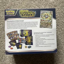 Surging Sparks Elite Trainer Box (ETB) New Sealed Box Pokemon Cards TCG - Image 2