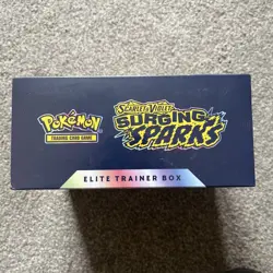 Surging Sparks Elite Trainer Box (ETB) New Sealed Box Pokemon Cards TCG - Image 3