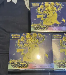 Pokemon Surging Sparks Pokemon Center ETB - New & Sealed - *Check Description* - Image 2