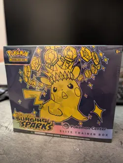 Pokemon Surging Sparks Pokemon Center Elite Trainer Box ETB - Image 1
