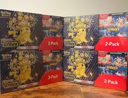 Pokemon TCG Surging Sparks ETB & Booster Bundle Costco Exclusive | New & Sealed - Image 1