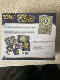 Pokemon Surging Sparks ETB Elite Trainer Box New & Sealed - Image 3