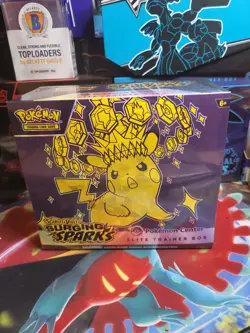 Surging Sparks Pokemon Centre Elite Trainer Box ETB Brand New Sealed - Image 2