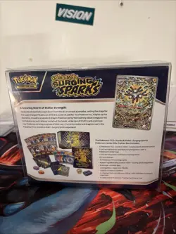 Pokemon TCG Surging Sparks Pokemon Center ETB Sealed - Image 3