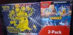 Pokemon Surging Sparks Costco 2-Pack - Elite Trainer Box (ETB) Booster Bundle - Image 1