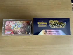 Pokemon TCG Surging Sparks (Pokemon center) ETB and Booster Box Bundle - Image 2