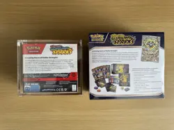 Pokemon TCG Surging Sparks (Pokemon center) ETB and Booster Box Bundle - Image 3