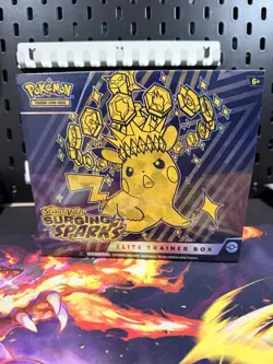 Pokemon TCG Surging Sparks Sealed ETB - Image 1