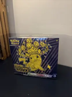Pokemon TCG Surging Sparks Elite Trainer Box ETB Sealed - Image 1