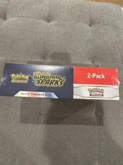 Pokemon Surging Sparks ETB & Booster Bundle Costco 2-pack New - Image 3