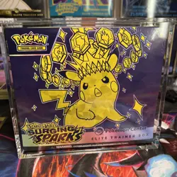Pokemon TCG Surging Sparks Pokemon Center ETB Elite Trainer Box Sealed/case - Image 1