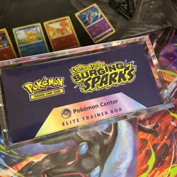 Pokemon TCG Surging Sparks Pokemon Center ETB Elite Trainer Box Sealed/case - Image 3