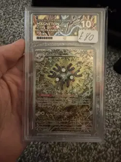 Magneton Surging Sparks ETB Promo SVP159 Pokemon Card Ace 10 - Image 1