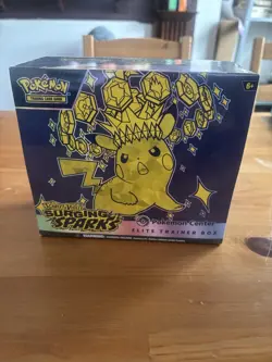 Pokemon TCG Surging Sparks Elite Trainer Box ETB Center Edition, Sealed - Image 1