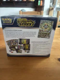 Pokemon TCG Surging Sparks Elite Trainer Box ETB Center Edition, Sealed - Image 2