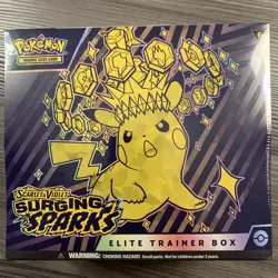 Pokemon TCG Surging Sparks ETB, Factory Sealed - Image 1