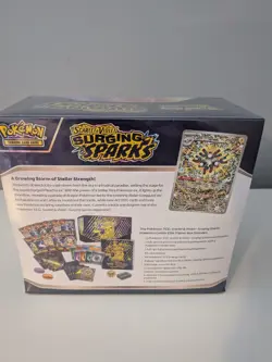 Pokemon Pikachu TCG Surging Sparks Pokemon Centre ETB Sealed - Image 4