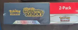 Pokemon Surging Sparks Elite Trainer Box ETB/Booster Bundle Costco 2-Pack SEALED - Image 2