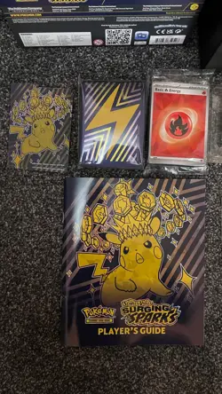 OPENED Pokemon TCG - Surging Sparks Pokemon Center ETB | Decoration/Storage ☑ - Image 4