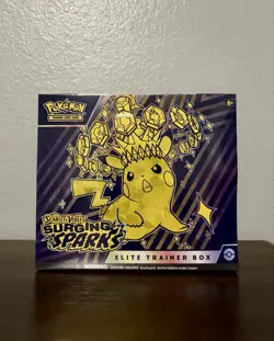 Pokemon TCG Surging Sparks ETB, Factory Sealed - Image 1