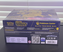 SEALED! POKEMON CENTER Surging Sparks ETB Pokemon TCG Scarlet & Violet Pikachu - Image 5