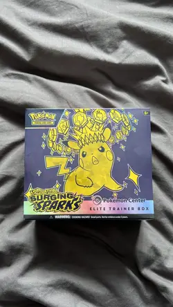 Pokemon TCG | Surging Sparks | Pokemon Center ETB Elite Trainer Box | Sealed - Image 1