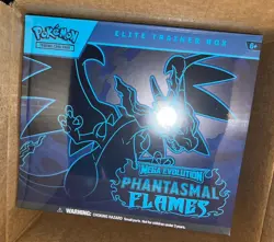 Pokemon Mega Evolution Phantasmal Flames ETB Elite Trainer Box FACTORY SEALED - Image 1