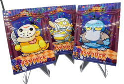 Psyduck Set of 3 Cracked Ice Holo Cards - Halloween Card Database 2025 - Pokemon - Image 2