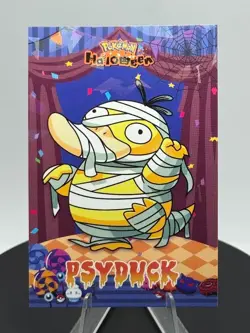 Psyduck Set of 3 Cracked Ice Holo Cards - Halloween Card Database 2025 - Pokemon - Image 5
