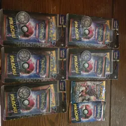 Detective Pikachu Two Pack Blister with SUN&MOON Pokemon Card 820650806353 - Image 1