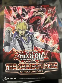 Yu-Gi-Oh Cards - Structure Deck - THE CRIMSON KING - New Factory Sealed - Image 1