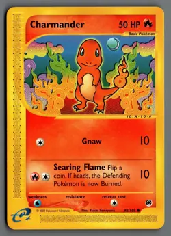 Charmander (98) 098/165 Expedition Pokemon Card - Image 1