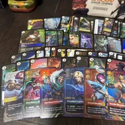 Riftbound Spiritforged Booster Box Bulk Lot of 300+ Cards + Foils +Champs! - Image 2