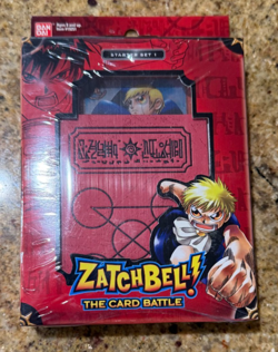 ZatchBell The Card Battle Game Starter Set 1 NEW Red Deck Sealed! - Image 1