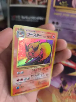 Pokemon Karte Card Flamara Flareon Jungle Dschungel 1997 Holo Wotc japanese Exc - Image 2