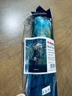 Ajani Stained Glass Planeswalker Ultra Pro Magic The Gathering Wall Scroll New - Image 1