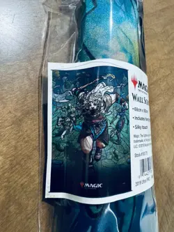 Ajani Stained Glass Planeswalker Ultra Pro Magic The Gathering Wall Scroll New - Image 2