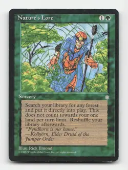 Nature's Lore Ice Age #143 Magic the Gathering Uncommon - Image 1