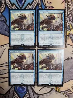 4x Change of Plans NM/M NCC MTG Magic - Image 1