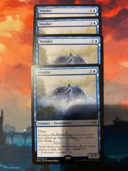 MTG Modern Horizons 2 Wonder x 4 - Image 1