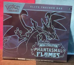 ⚡Phantasmal Flames Elite Trainer Box ETB Factory Sealed Pokemon TCG⚡ - Image 1