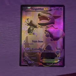 Pokemon Kangaskhan EX 103/106 Full Art Ultra Rare Holo Flashfire 180 HP English - Image 1