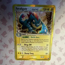 Pokemon Feraligatr EX Dragon Frontiers 2/101 Delta Species Holo Rare 120HP - Image 1