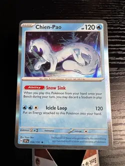 Chein-Pao 056/191 Surging Sparks Holo Rare Pokemon TCG - Image 1