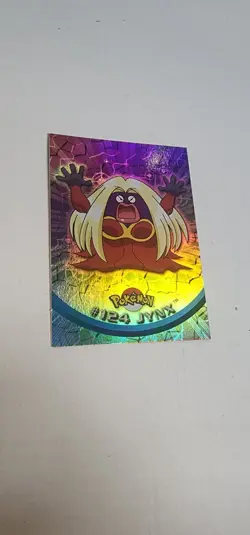 2000 Topps Pokemon TV #124 Jynx Rainbow FOIL Animation Series 3 - Image 2