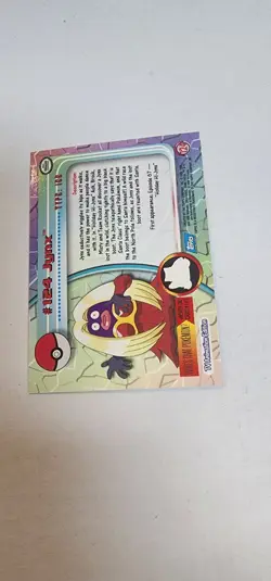 2000 Topps Pokemon TV #124 Jynx Rainbow FOIL Animation Series 3 - Image 3