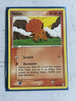 Pokemon Hidden Legends 81/101 Vulpix Mp - Image 1