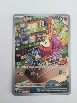 Pokemon 2023 Paldea Evolved Fuecoco 201/193 IR NM - Image 1